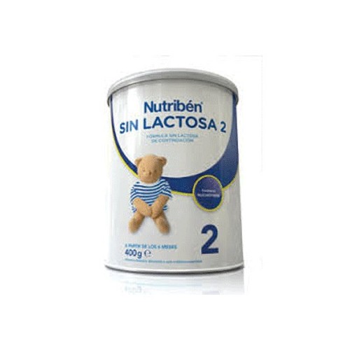 Nutriben Sin Lactosa 2 400 gr.