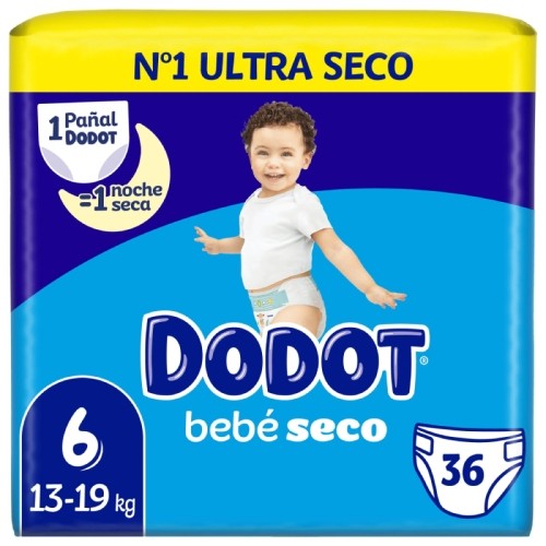 Dodot Bebé Seco Talla 6,...