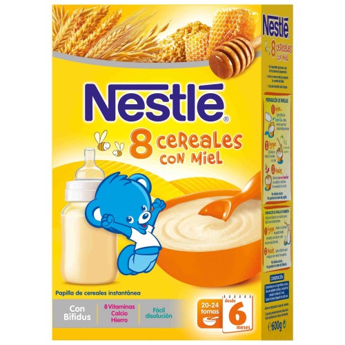 Nestle 8 Cereales Con Miel