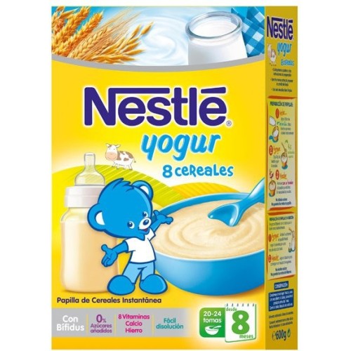 Nestle 8 Cereales Con Yogur